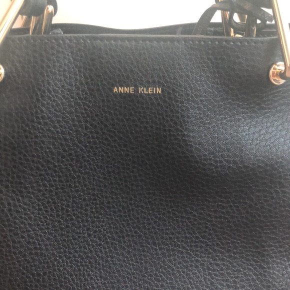 Anne Klein - black and brown purse. Never used - Picture 2 of 4